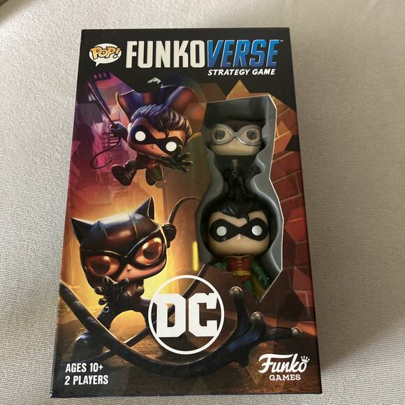 Funko Other - Funko Pop Funko Verse Strategy Game DC 101 Catwoman & Robin Complete